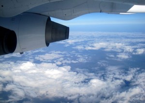 Под крылом самолёта