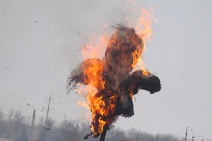Чучело в огне