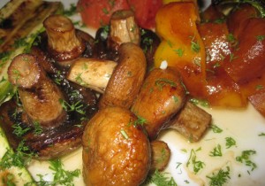 Овощи на мангале