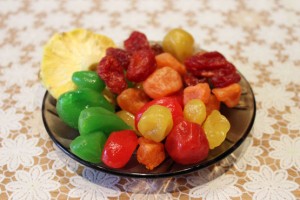 Блюдце сухофруктов