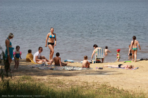 Люди на пляже