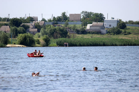 Рыбаки на лодке