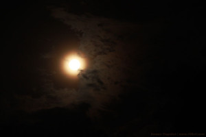 Луна как солнце