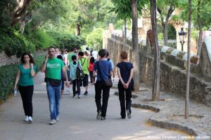 Прогуливаясь по парку