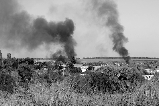 Чёрный дым над Алексеевкой