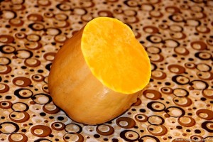 Кусок мускатной тыквы