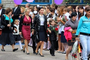 В первый класс