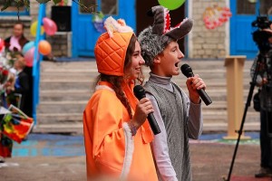 Волк с лисой