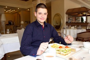 Алексей в ресторане Lobby Lounge