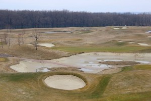 Вид из номера на гольф-поле