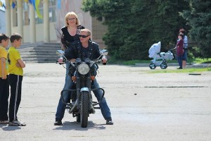 Покатушки на мотоцикле