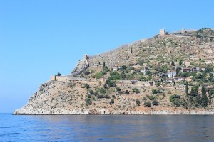 Вид на поселение в крепости