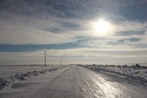 Дорога как стекло
