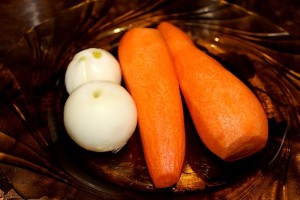 Морковь и лук