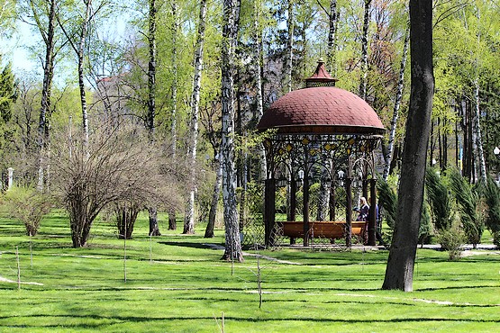 Беседка в парке Горького в Харькове