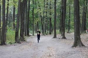 Поворот перед финишем