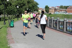 Лидер на 5 км 4F Kharkiv Riverside Run 2018 Spring