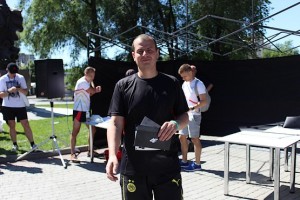 Наградили за третье место в моей возрастной группе