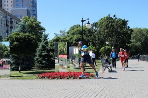 С музыкой на дистанции
