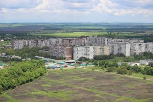 Первомайский с высоты птичьего полёта