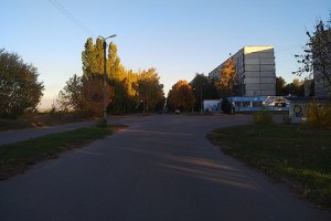 Последний километр пробежки по городу