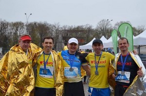 Финишеры Харьковского интернационального марафона
