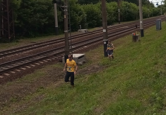 Бег вдоль железной дороги
