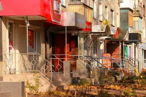 Первые этажи в магазинах